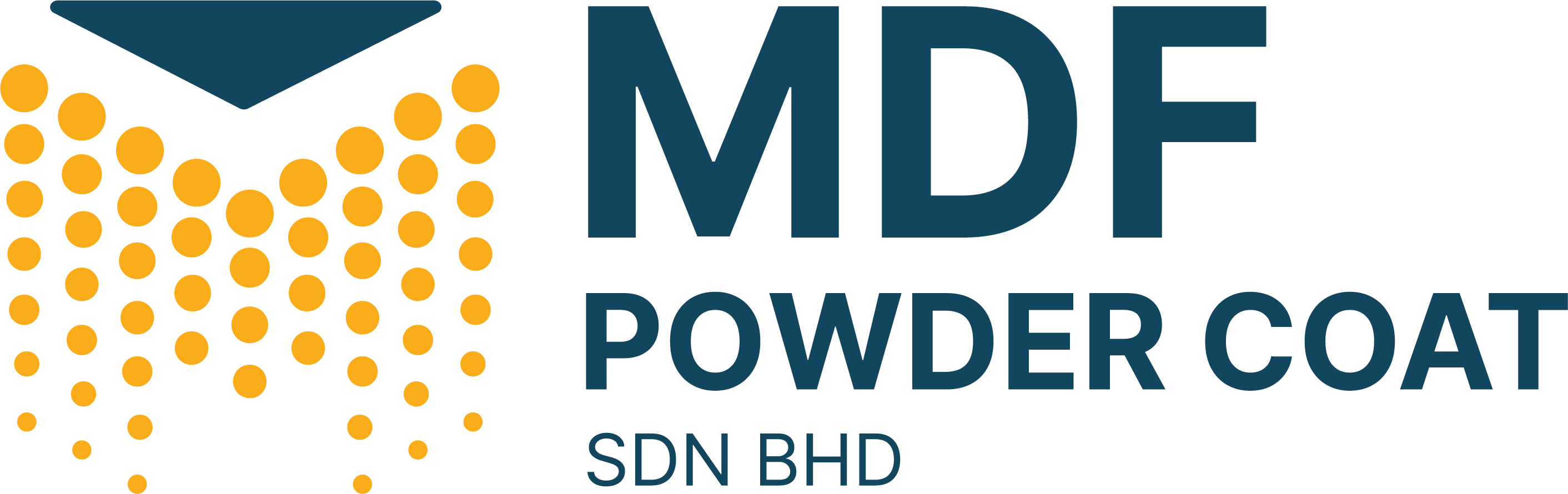 MDF Powder Coat Logo